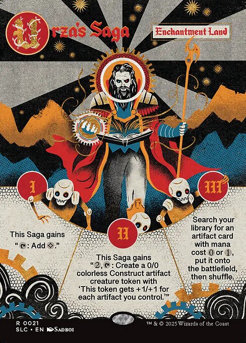 Urza's Saga from Secret Lair Countdown