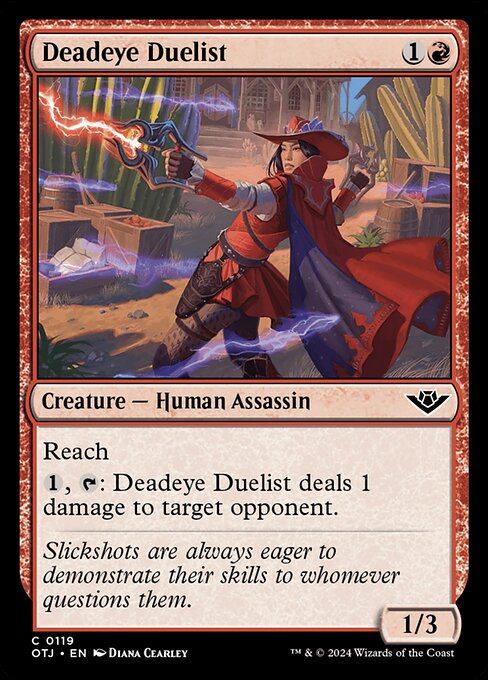 Deadeye Duelist highlighted card art