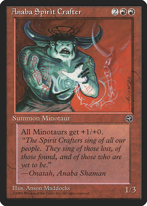 Anaba Spirit Crafter from Homelands