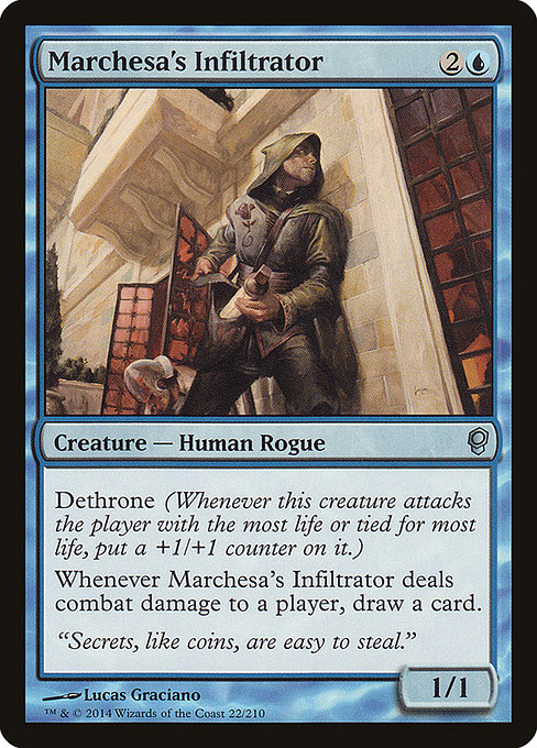 Marchesa's Infiltrator highlighted card art