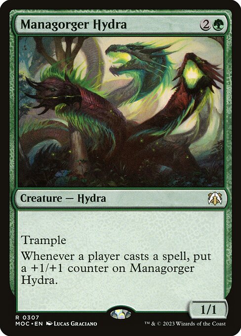 Managorger Hydra from March of the Machine Commander