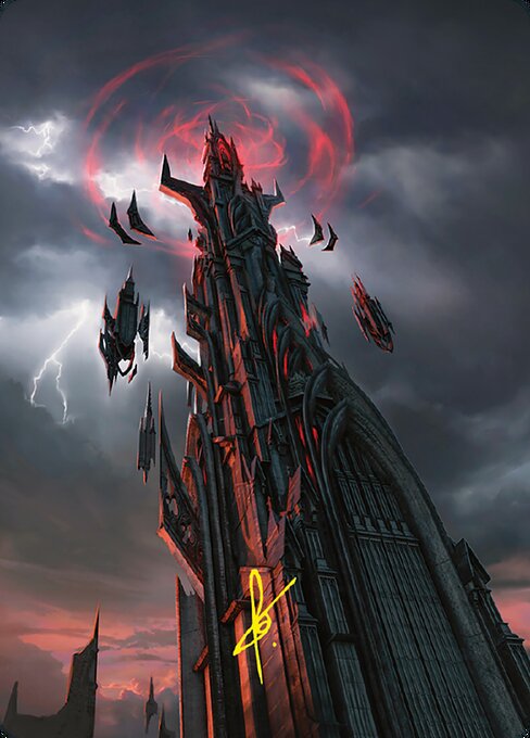 Barad-dûr // Barad-dûr from Tales of Middle-earth Art Series
