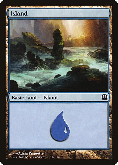 Island from Theros