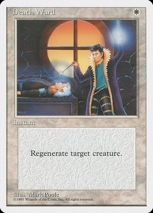Death Ward from Fourth Edition