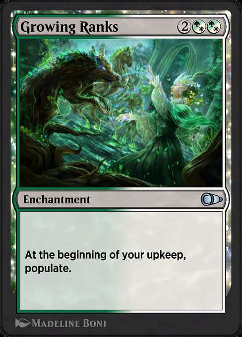 Growing Ranks highlighted card art