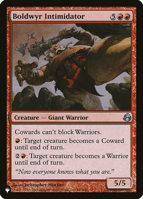 Boldwyr Intimidator from The List