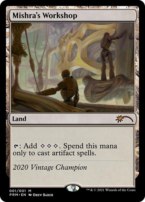 Mishra's Workshop highlighted card art