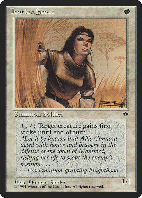 Icatian Scout from Fallen Empires