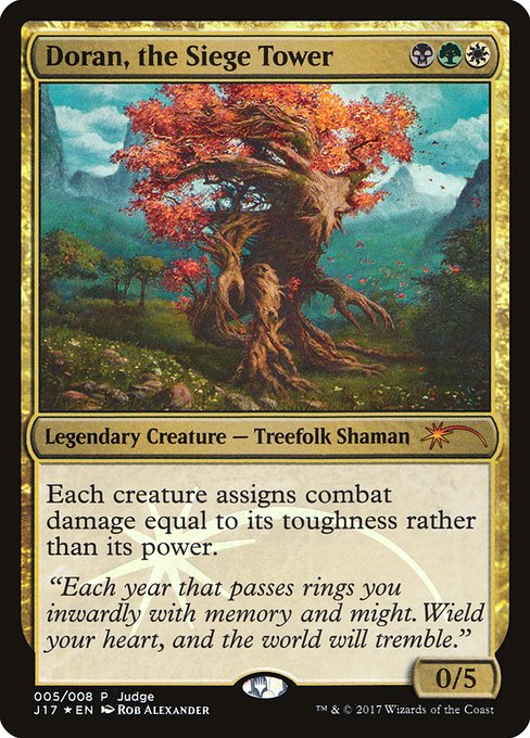 Doran, the Siege Tower from Judge Gift Cards 2017