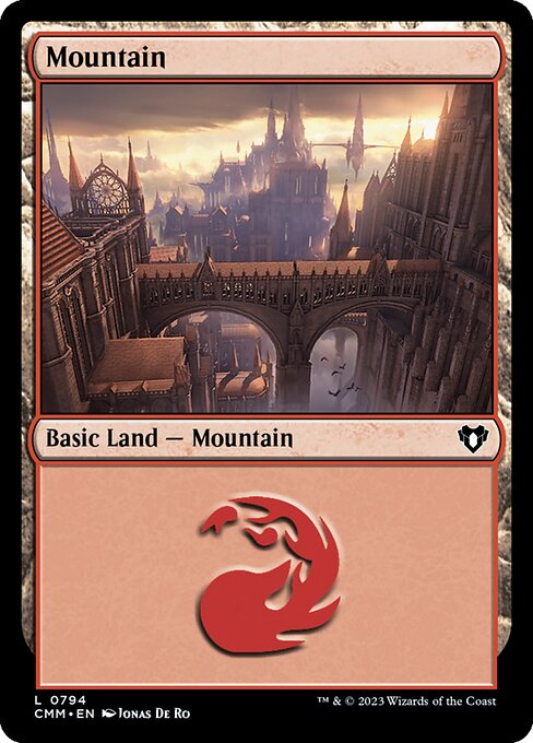 Mountain from Commander Masters