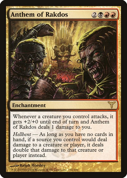 Anthem of Rakdos highlighted card art