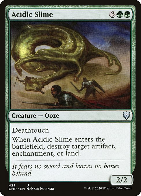 Acidic Slime from Commander Legends