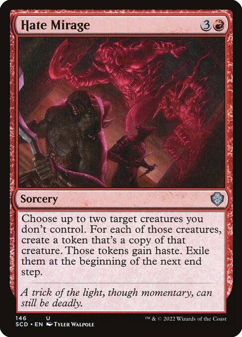 Hate Mirage from Starter Commander Decks