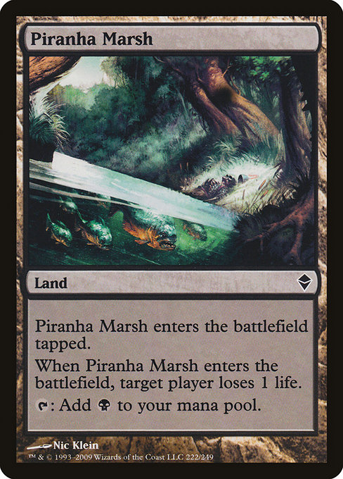 Piranha Marsh from Zendikar