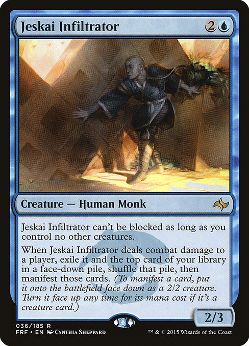 Jeskai Infiltrator from Fate Reforged