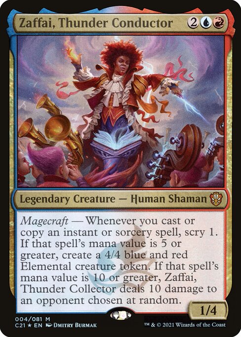 Zaffai, Thunder Conductor from Commander 2021