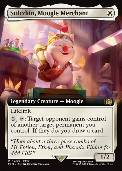 Stiltzkin, Moogle Merchant from Final Fantasy