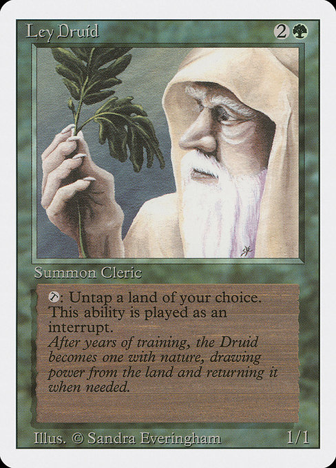 Ley Druid from Revised Edition