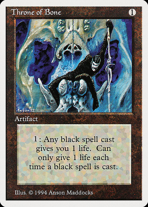Throne of Bone from Summer Magic / Edgar