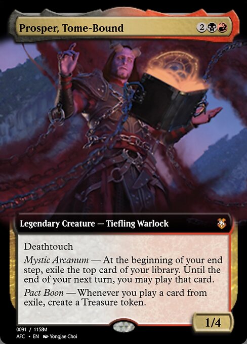 Prosper, Tome-Bound highlighted card art