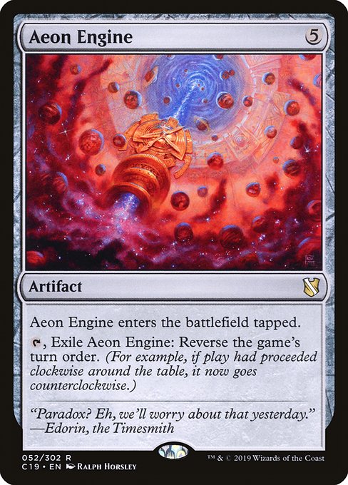 Aeon Engine highlighted card art