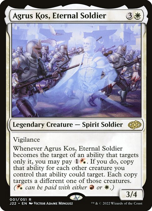 Agrus Kos, Eternal Soldier highlighted card art