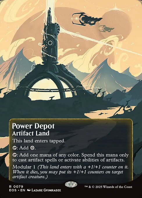 Power Depot from Edge of Eternities: Stellar Sights