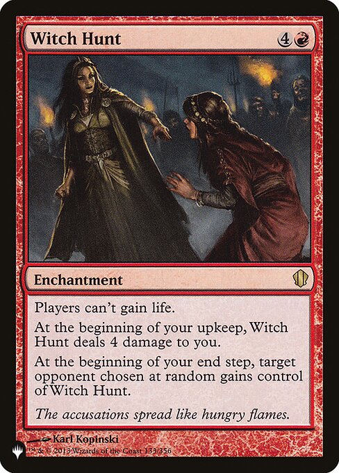 Witch Hunt highlighted card art