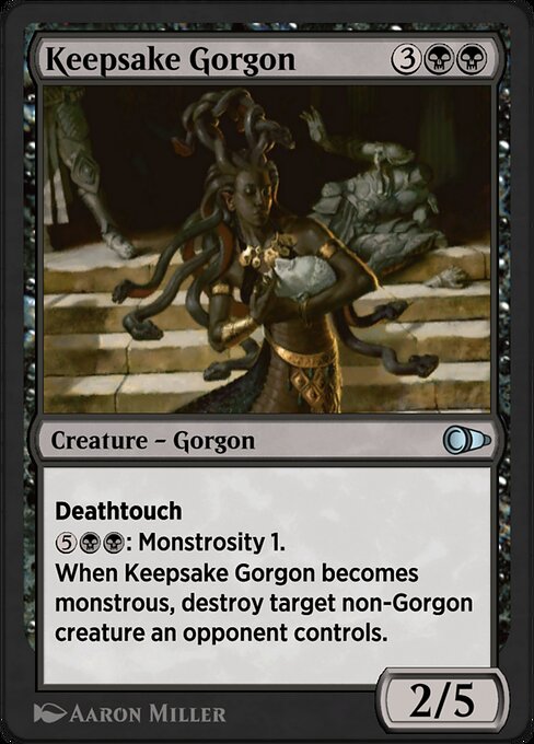 Keepsake Gorgon highlighted card art