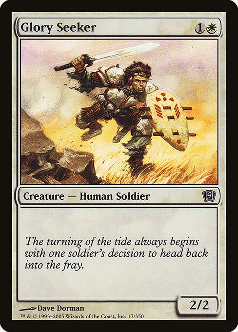Glory Seeker from Ninth Edition