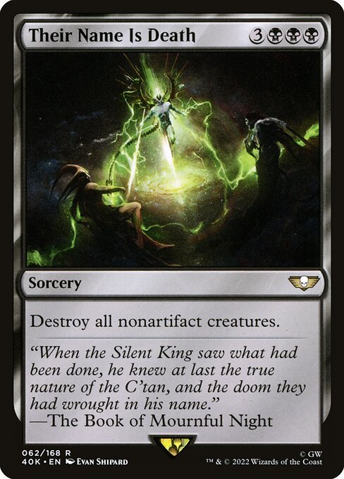 Their Name Is Death from Warhammer 40,000 Commander