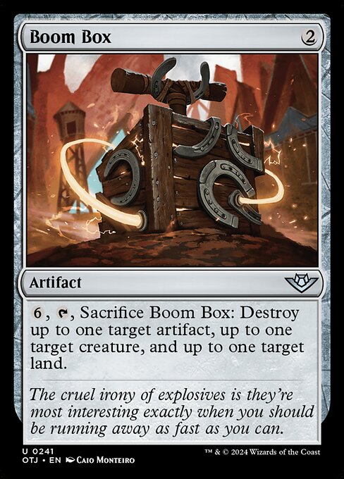 Boom Box highlighted card art