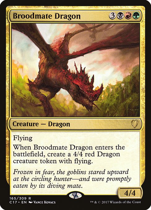 Broodmate Dragon highlighted card art