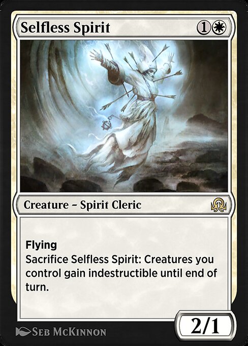 Selfless Spirit from Shadows over Innistrad Remastered