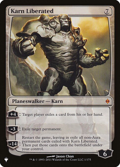 Karn Liberated from The List