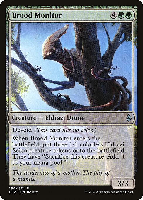 Brood Monitor from Battle for Zendikar