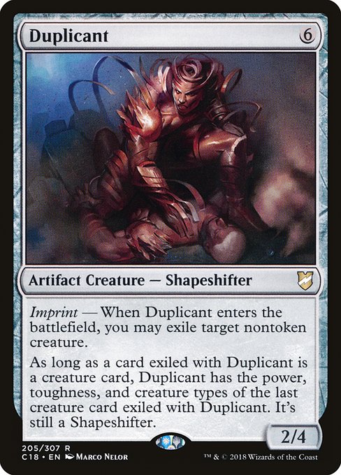 Duplicant from Commander 2018
