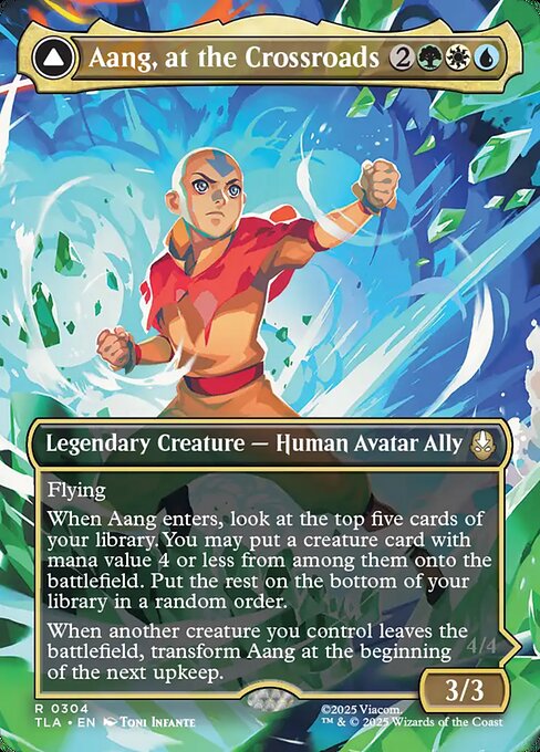 Aang, at the Crossroads // Aang, Destined Savior from Avatar: The Last Airbender