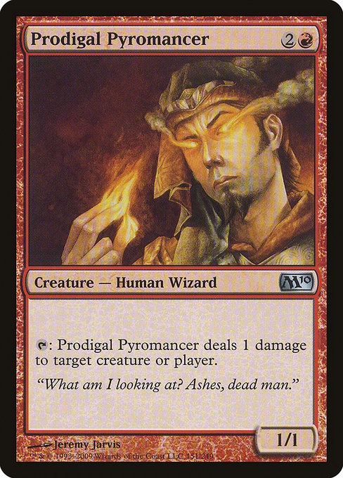 Prodigal Pyromancer from Magic 2010