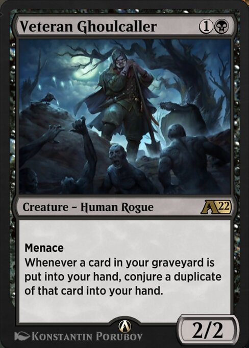 Veteran Ghoulcaller highlighted card art