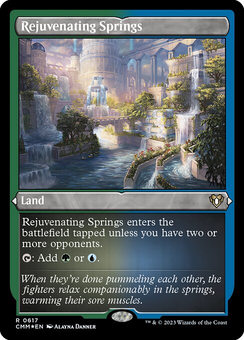 Rejuvenating Springs from Commander Masters