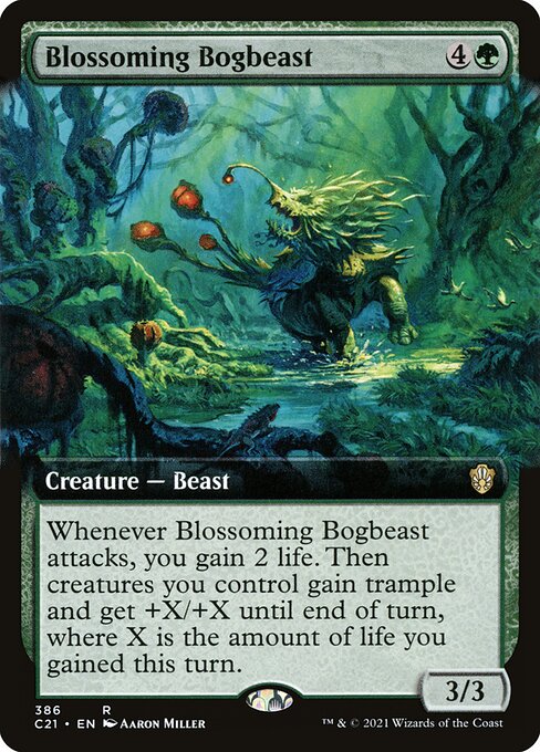 Blossoming Bogbeast from Commander 2021