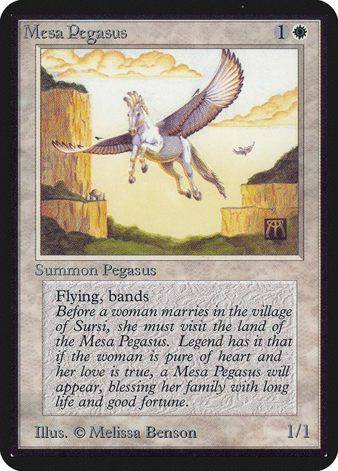 Mesa Pegasus from Limited Edition Alpha
