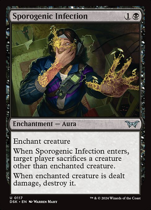 Sporogenic Infection highlighted card art