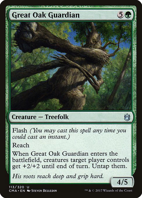 Great Oak Guardian from Commander Anthology