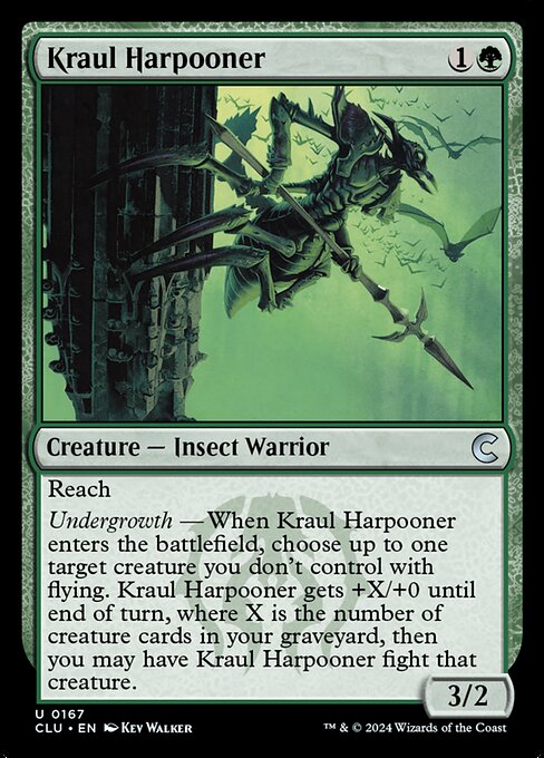 Kraul Harpooner from Ravnica: Clue Edition