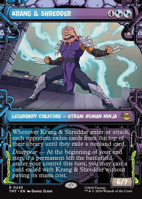 Krang & Shredder from Teenage Mutant Ninja Turtles