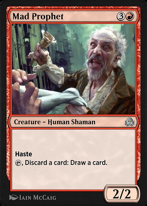 Mad Prophet highlighted card art