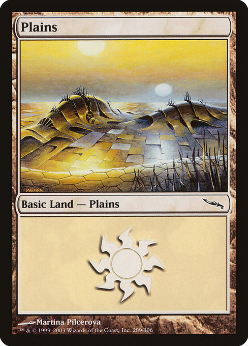 Plains from Mirrodin