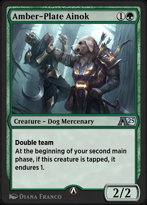Amber-Plate Ainok highlighted card art